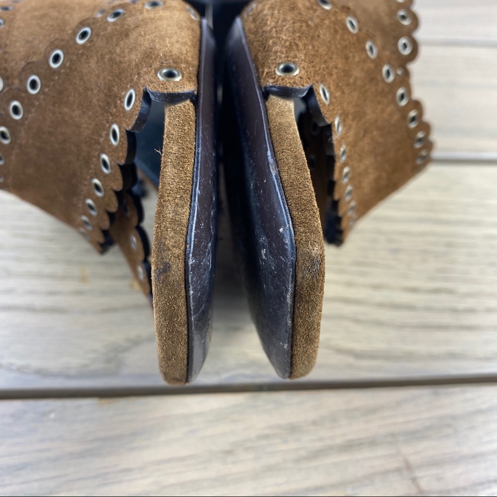 Saint Laurent crisscross sandals - Picture 7 of 15